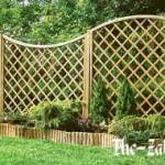 Забор “Решетка” – оригинальная ограда для загородного дома