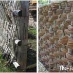 Забор из дерева «Плетенка» – креативное декоративное решение